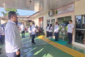 Kegiatan Apel Pagi Senin, 10 April 2026 oleh Wakil Ketua Pengadilan Agama Sidikalang